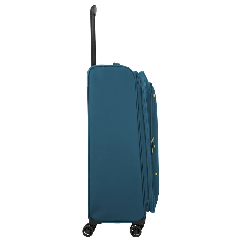 Travelite Umbria - 4-Rollen-Trolley L 77 cm erw. (petrol)