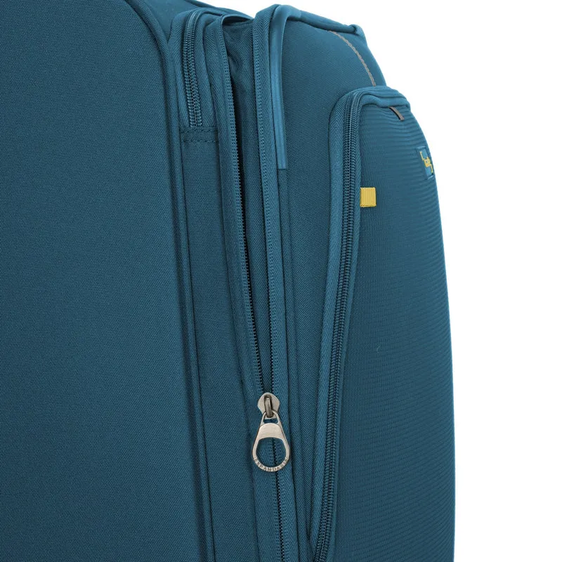 Travelite Umbria - 4-Rollen-Trolley L 77 cm erw. (petrol)