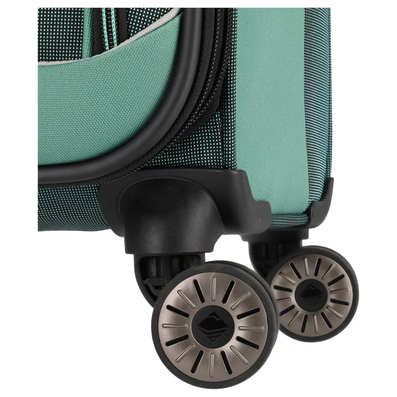 Travelite Viia - 4-Rollen-Trolley M 67 cm erw. (Eukalyptus)