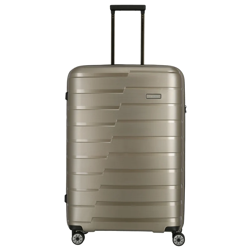 Travelite Air Base - 4-Rollen-Trolley Set 3tlg. erw. (champagner)