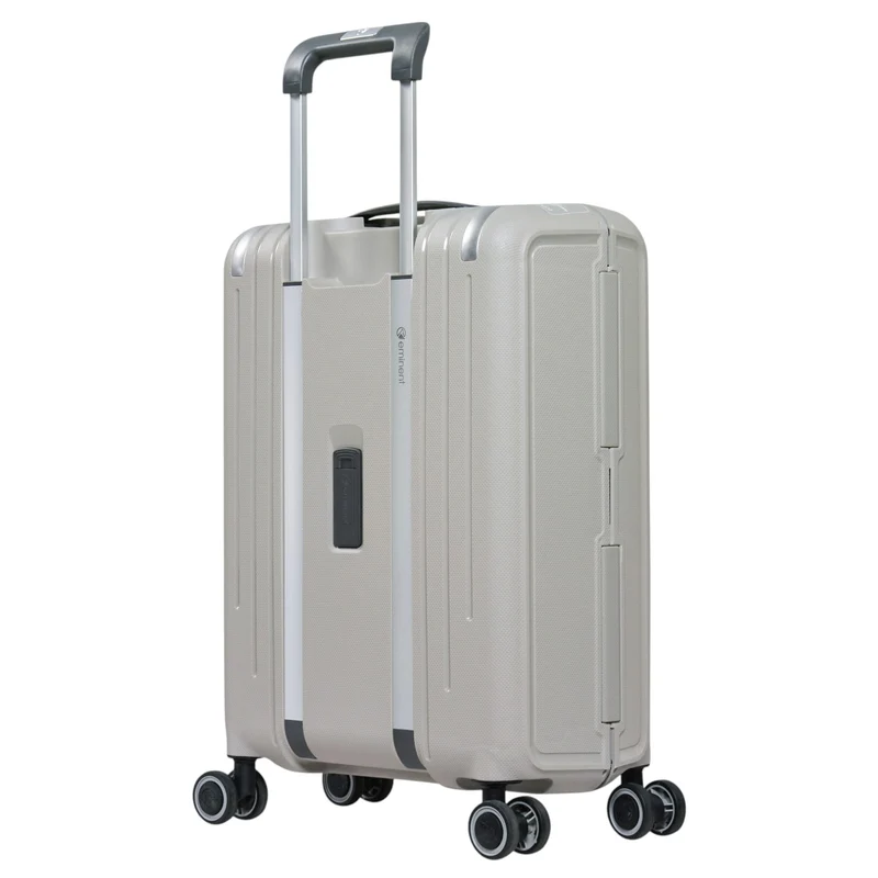 Eminent VERTICA - 4-Rollen-Kabinentrolley 55 cm (hellgrau)