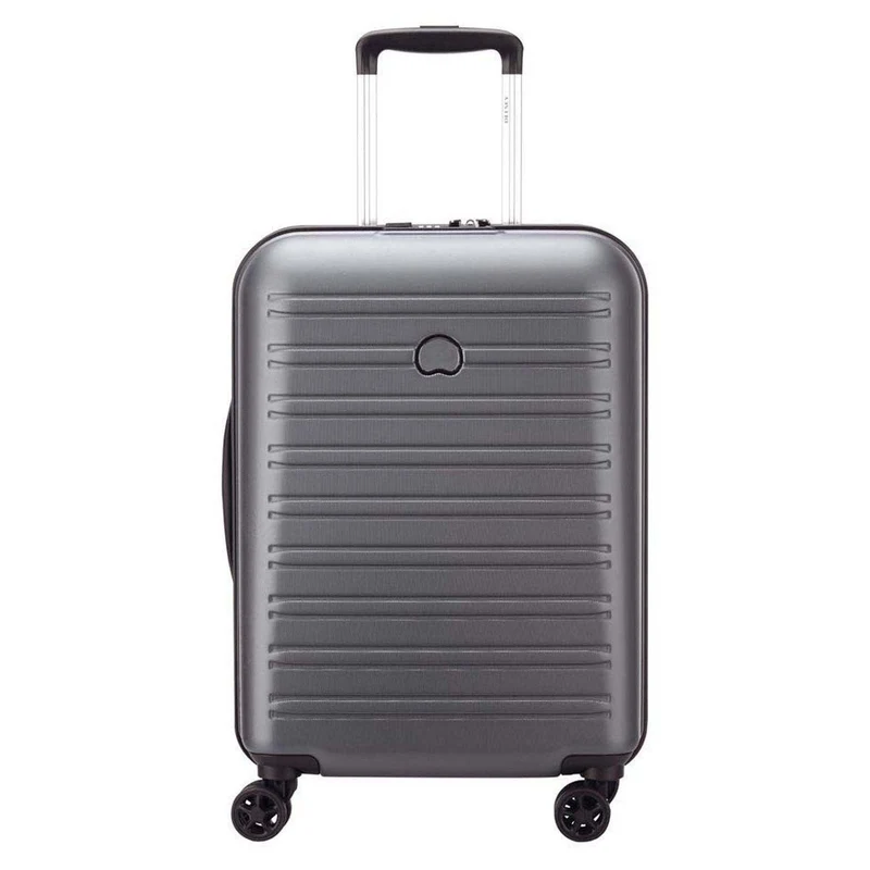 Delsey Paris Segur 2.0 - 4-Rollen-Kabinentrolley Slim Line S 55 cm (grau)