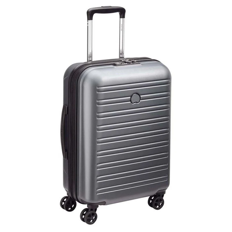Delsey Paris Segur 2.0 - 4-Rollen-Kabinentrolley Slim Line S 55 cm (grau)