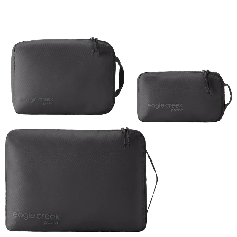Eagle Creek Pack-It Isolate Cube Set XS/S/M 3tlg. - Packsack (black)