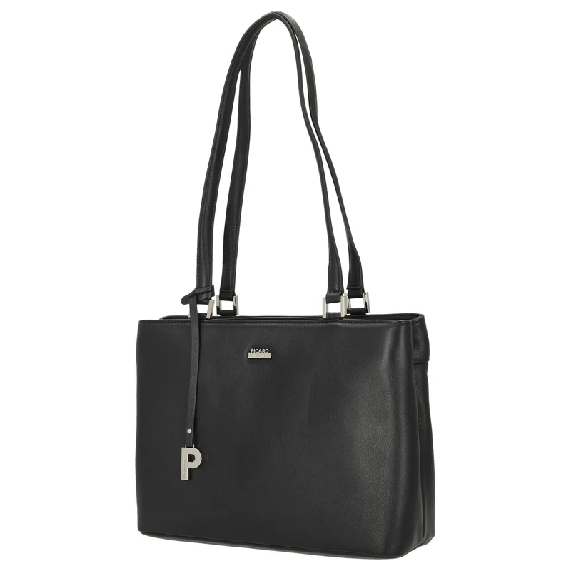 Picard Really - Shopper 29 cm Rindsleder (ozean)