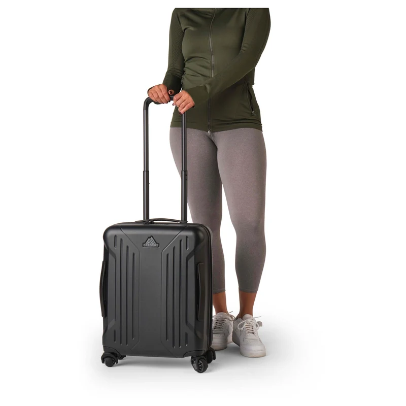 Gregory Quadro Pro Int Carry On - 4-Rollen-Kabinentrolley 55 cm erw. (optic black)