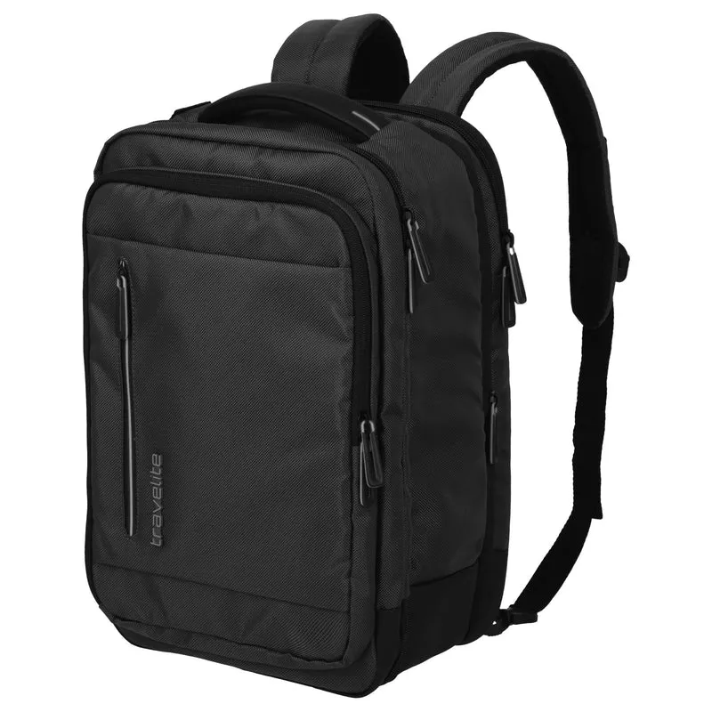 Travelite Crosslite - Bordtasche/Rucksack S 40 cm (schwarz)