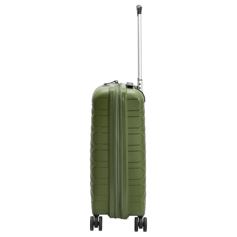 D&N Travel Line 4700+ - 4-Rollen-Kabinentrolley S 55 cm erw. (olive green)