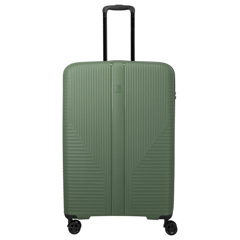 Travelite Air Stripe - 4-Rollen-Trolley 77 cm (green)