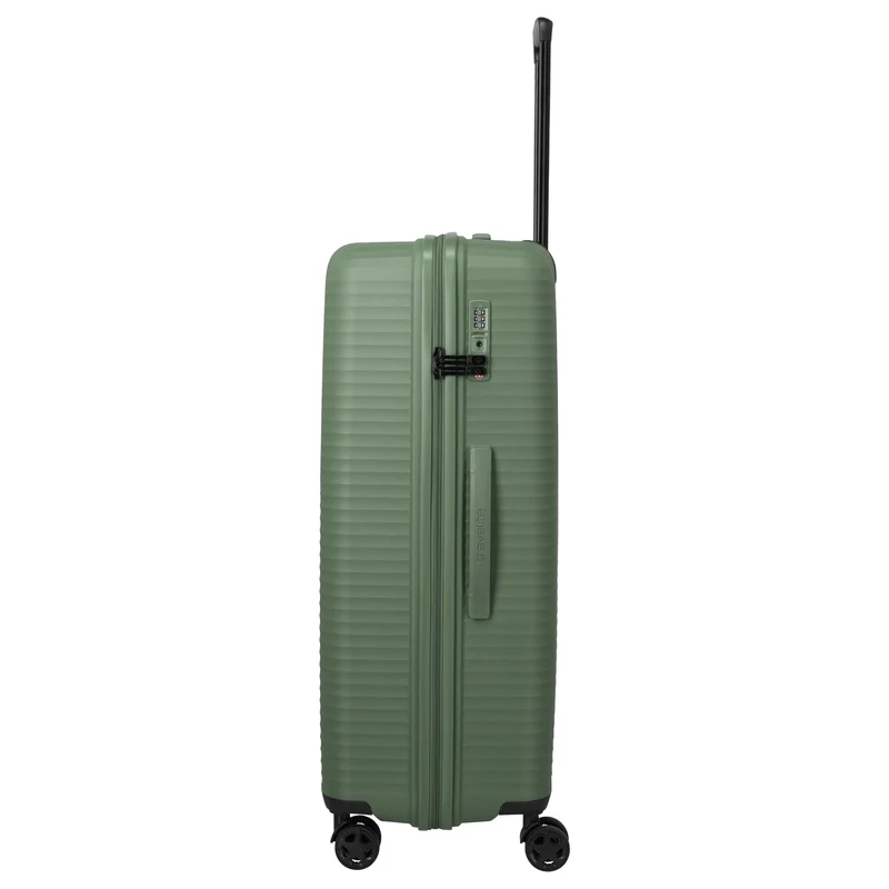 Travelite Air Stripe - 4-Rollen-Trolley 77 cm (green)