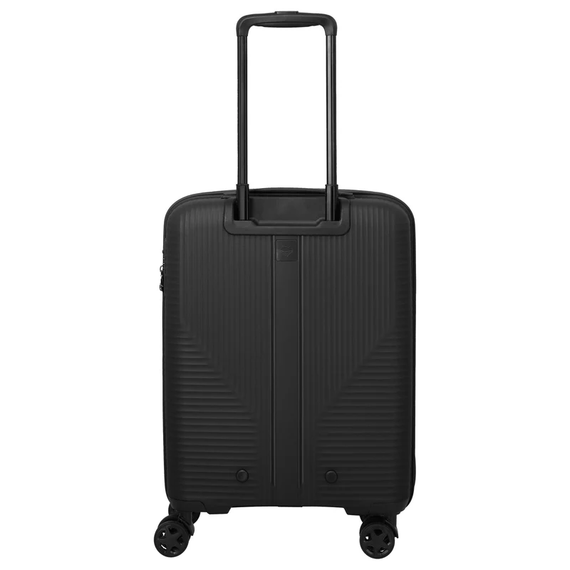 Travelite Air Stripe - 4-Rollen-Kabinentrolley 55 cm (black)