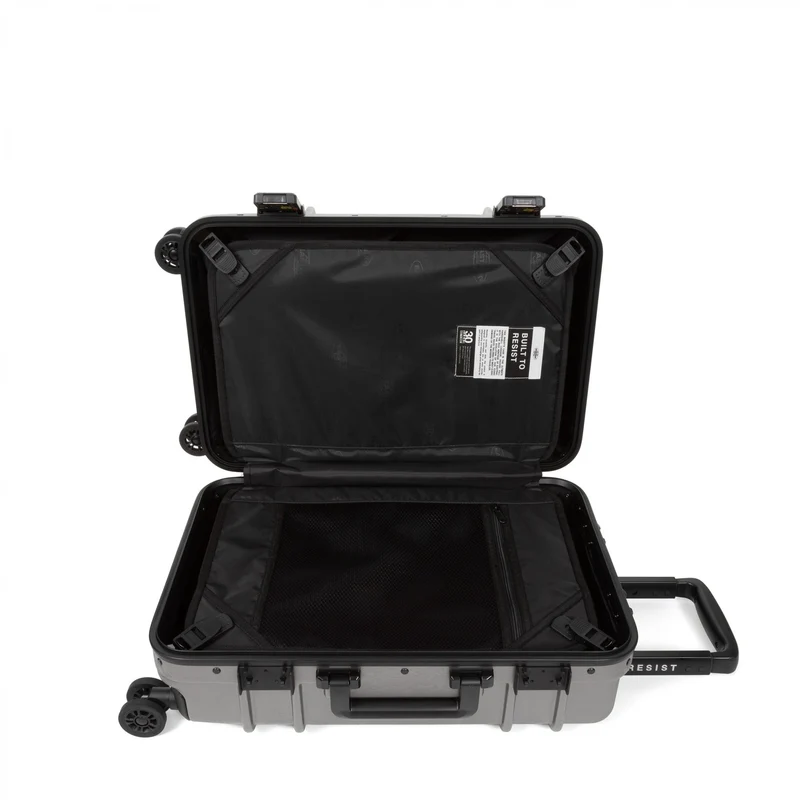 Eastpak selection Resist'r Case - 4-Rollen-Kabinentrolley S 55 cm (brushed metal)