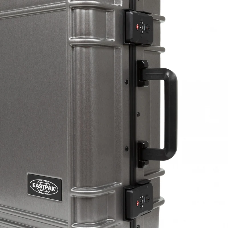 Eastpak selection Resist'r Case - 4-Rollen-Kabinentrolley S 55 cm (brushed metal)
