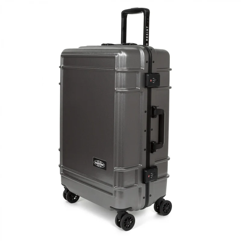Eastpak selection Resist'r Case - 4-Rollen-Trolley L 78 cm (brushed metal)