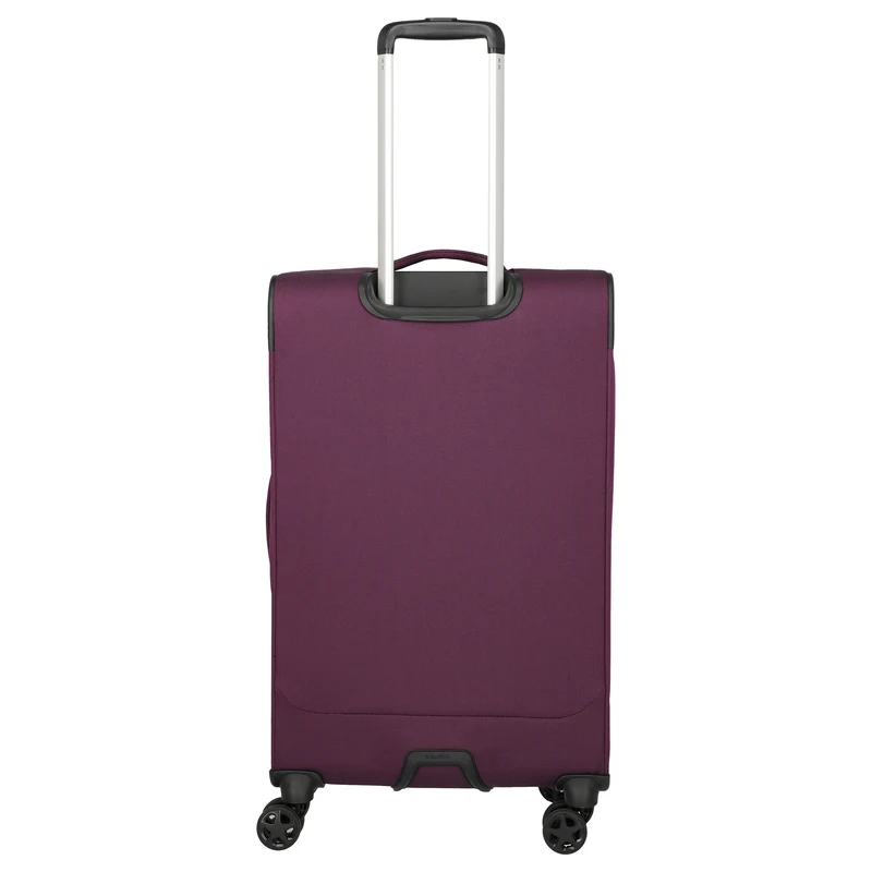 Travelite Cubis - 4-Rollen-Trolley 72 cm erw. (berry)