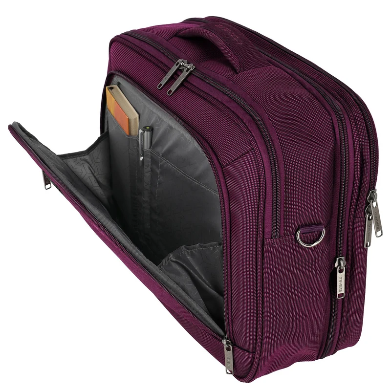Travelite Cubis - Bordtasche 40 cm (berry)