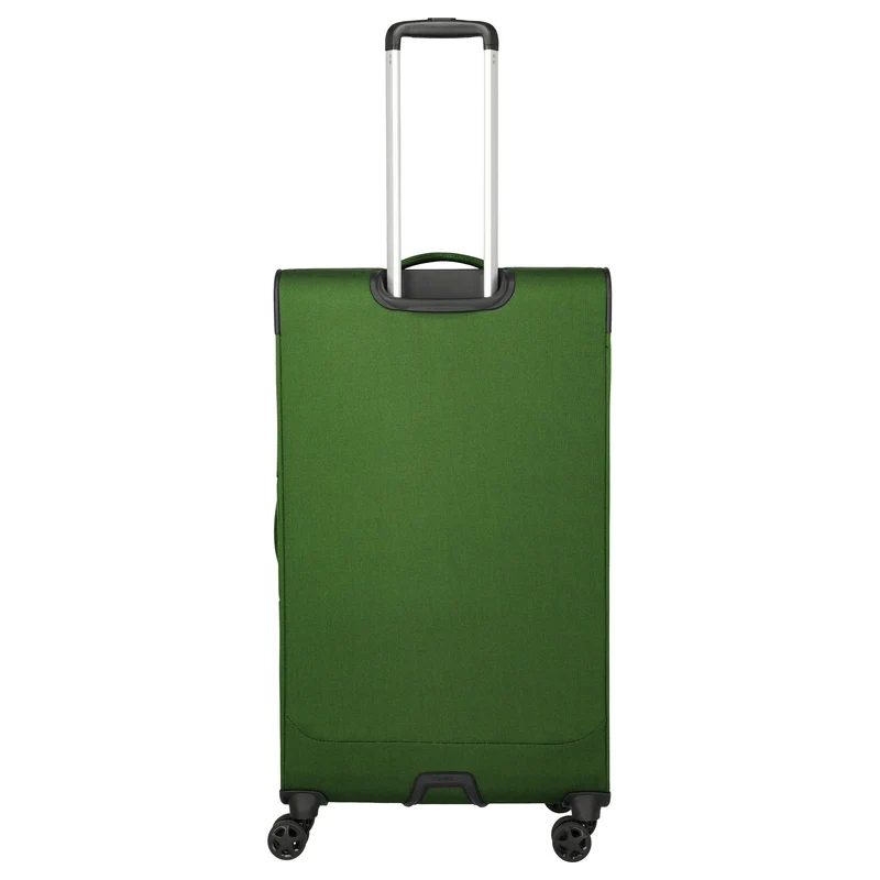 Travelite Cubis - 4-Rollen-Trolley 83 cm erw. (green)