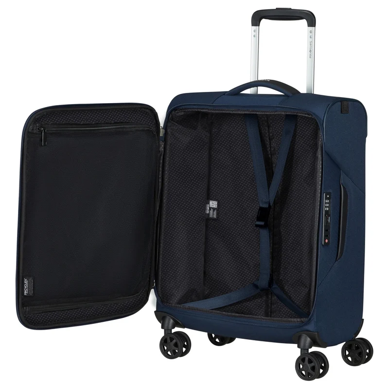 Samsonite Litebeam - 4-Rollen Kabinentrolley 55 cm (midnight blue)