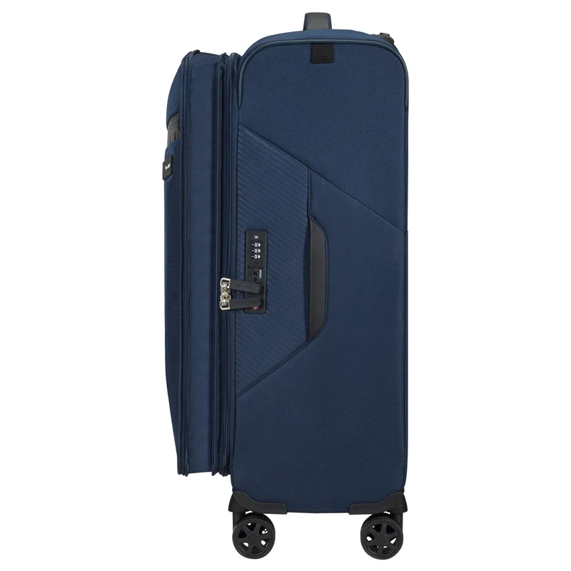 Samsonite Litebeam - 4-Rollen-Trolley M 66 cm erw. (midnight blue)