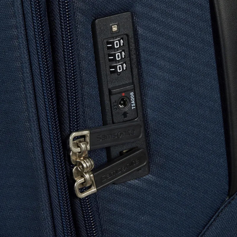 Samsonite Litebeam - 4-Rollen-Trolley M 66 cm erw. (midnight blue)
