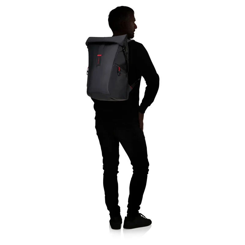 Samsonite Paradiver Light - Rolltop Rucksack L 17.3" (black)