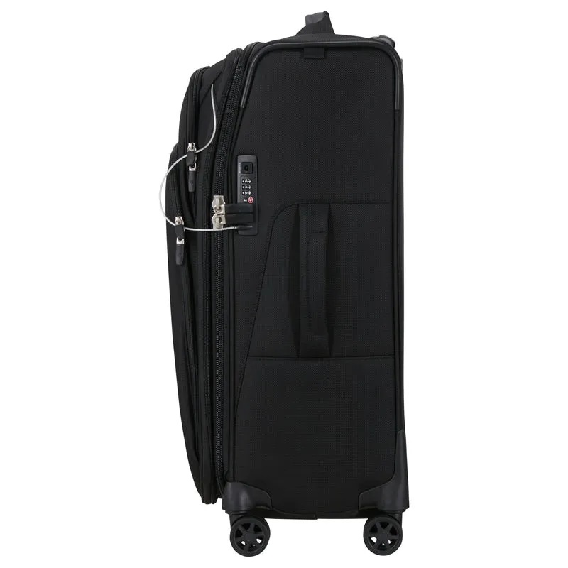 Samsonite Spark SNG 2 - 4-Rollen-Trolley 67/24 cm erw. (black, 67 cm)