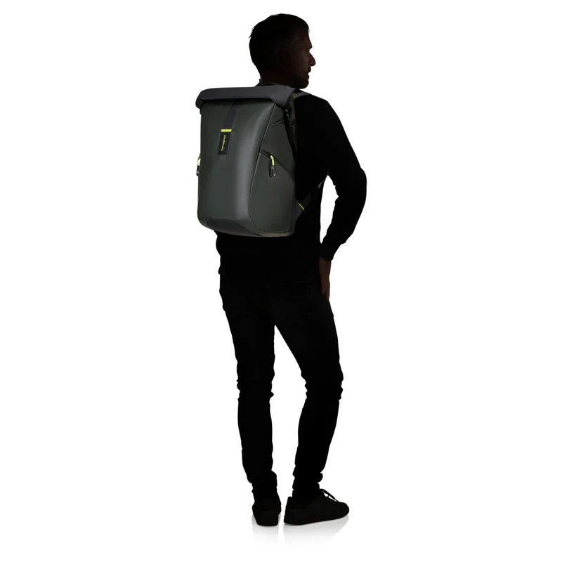 Samsonite Paradiver Light - Rolltop Rucksack L 17.3" (Jungle Green)