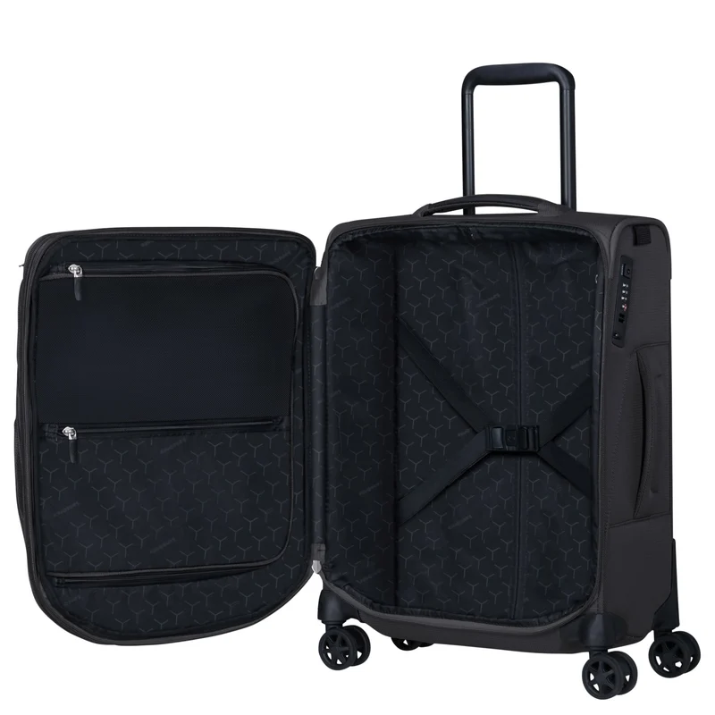 Samsonite Spark SNG 2 - 4-Rollen-Kabinentrolley 55/20 cm erw. (black)