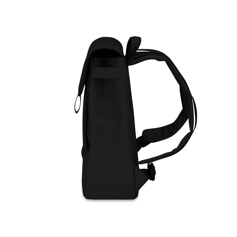 Kapten & Son Rucksack Fyn Small mit Laptopfach 13 Zoll All black Schwarz