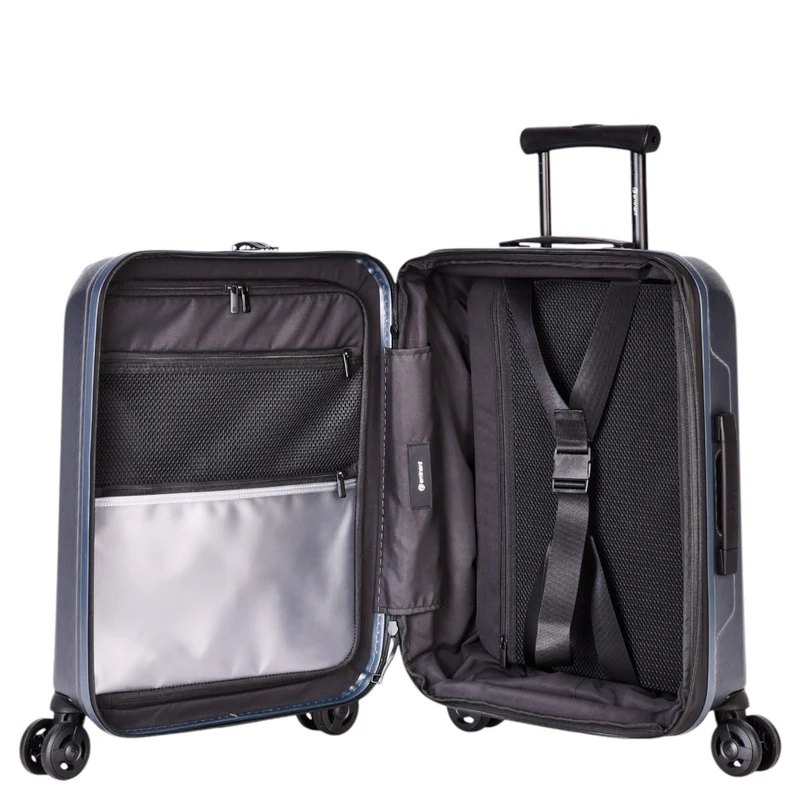 Eminent KAPSTADT BUSINESS PREMIUM - 4-Rollen-Kabinentrolley 55 cm erw. (dunkelgrau)