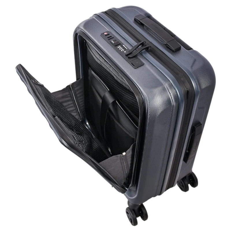 Eminent KAPSTADT BUSINESS PREMIUM - 4-Rollen-Kabinentrolley 55 cm erw. (dunkelgrau)