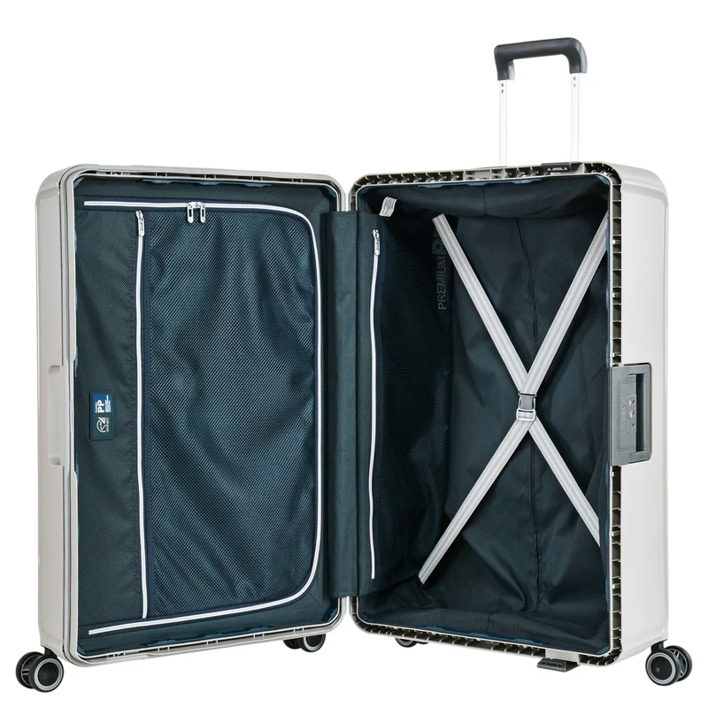 Eminent VERTICA - 4-Rollen-Trolley 76 cm (hellgrau)
