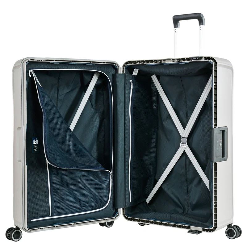 Eminent VERTICA - 4-Rollen-Trolley 76 cm (hellgrau)