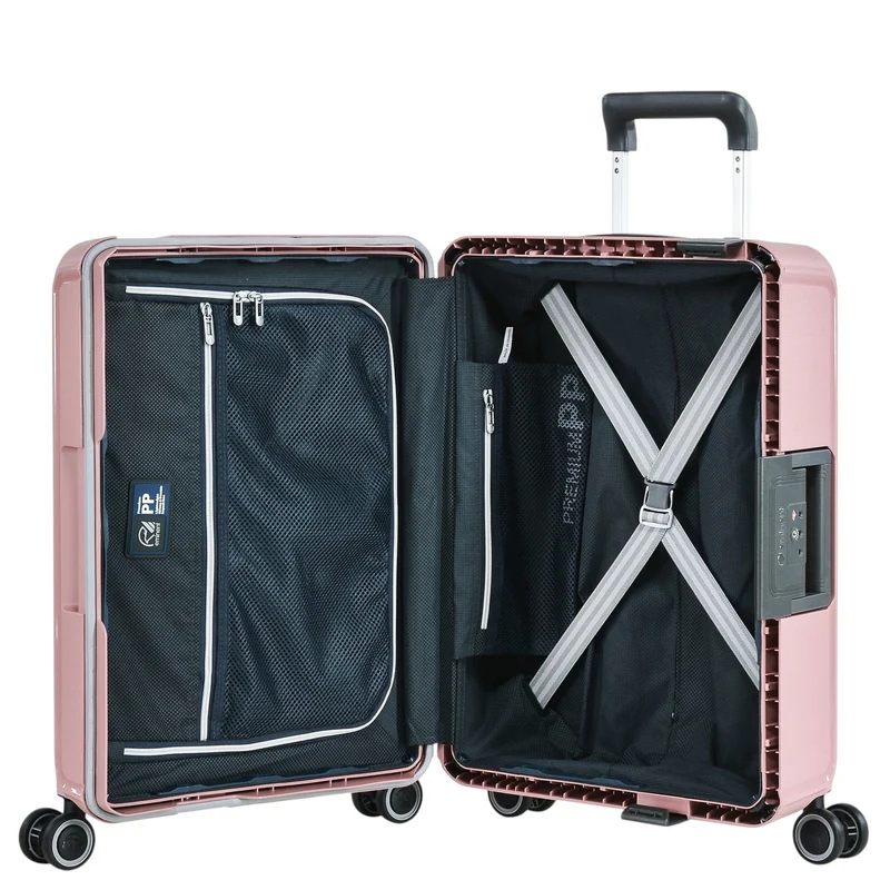 Eminent VERTICA - 4-Rollen-Kabinentrolley 55 cm (rosa)