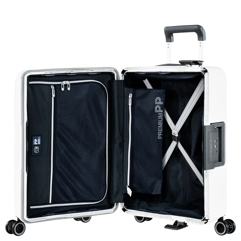Eminent VERTICA - 4-Rollen-Kabinentrolley 55 cm (weiß)
