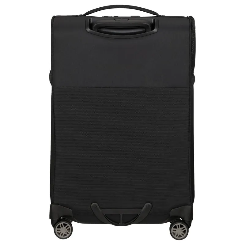 Samsonite Airea - 4-Rollen-Kabinentrolley 55 cm erw. (black)