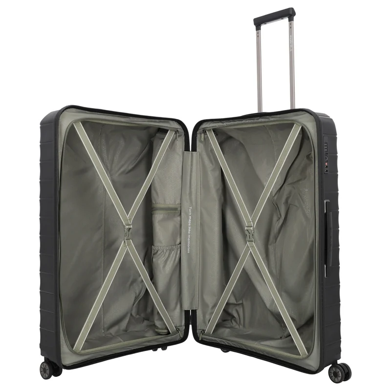 Travelite Mooby - 4-Rollen-Trolley L 77 cm (black)