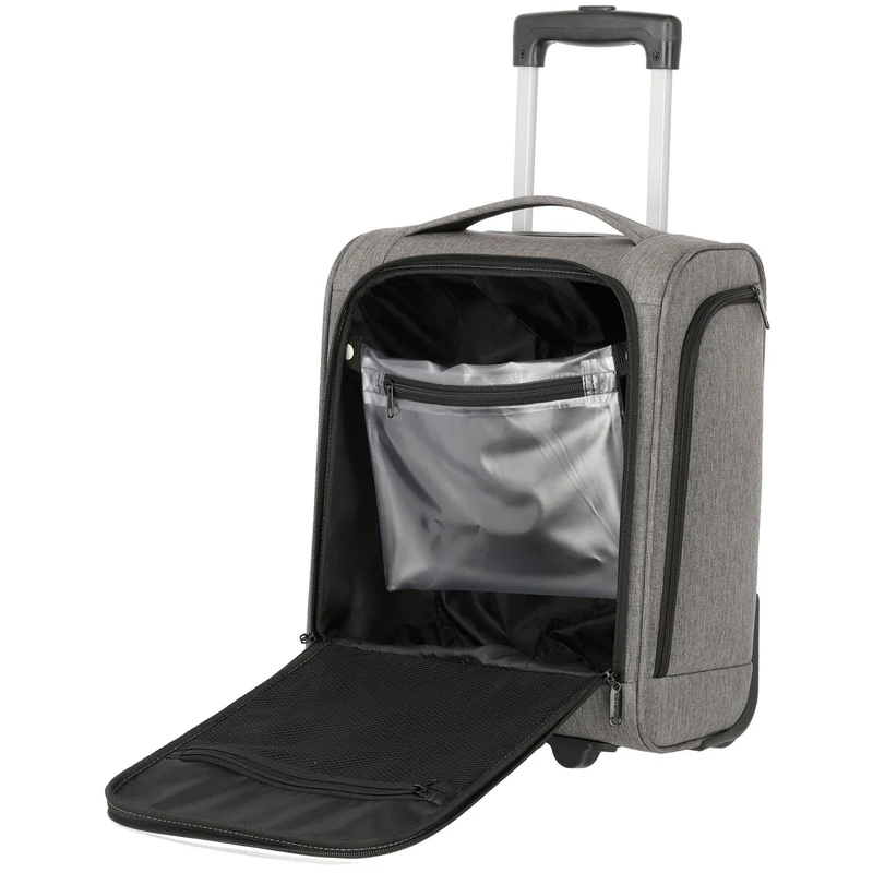Travelite Cabin Underseater - 2-Rollen-Kabinentrolley XS 43 cm (grey)