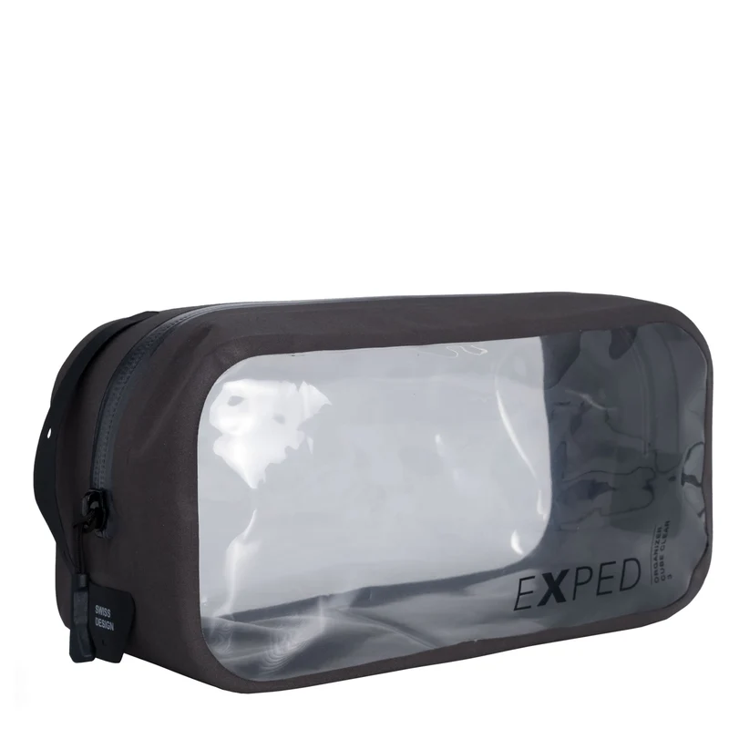 Exped Organizer Cube Clear 3 - Packsack 23 cm (charcoal)