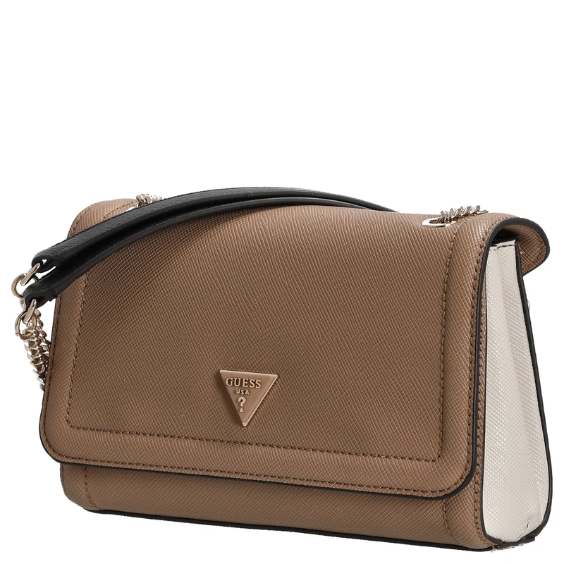 Guess Noelle II Xbody Flap - Umhängetasche 24 cm (tan multi)