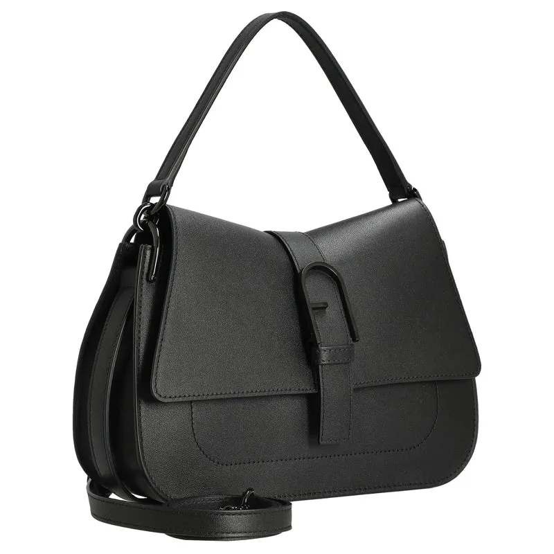 Furla Flow M - Schultertasche 26 cm (black)