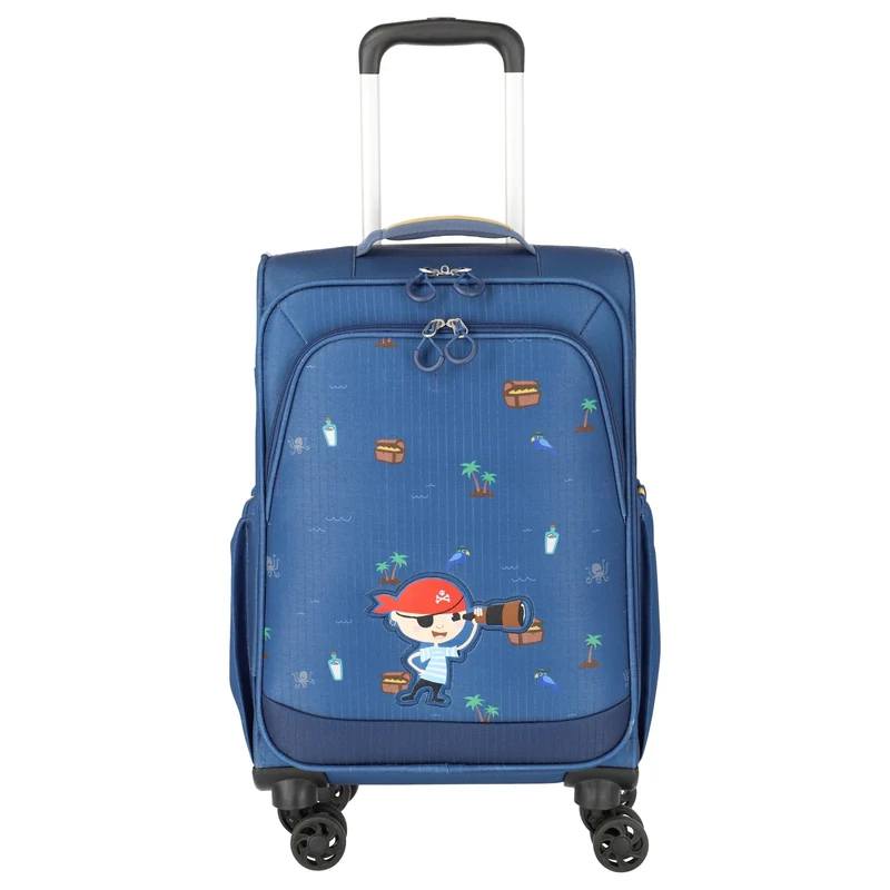 Travelite Minimover - 4-Rollen-Kindertrolley 55 cm (Pirat)