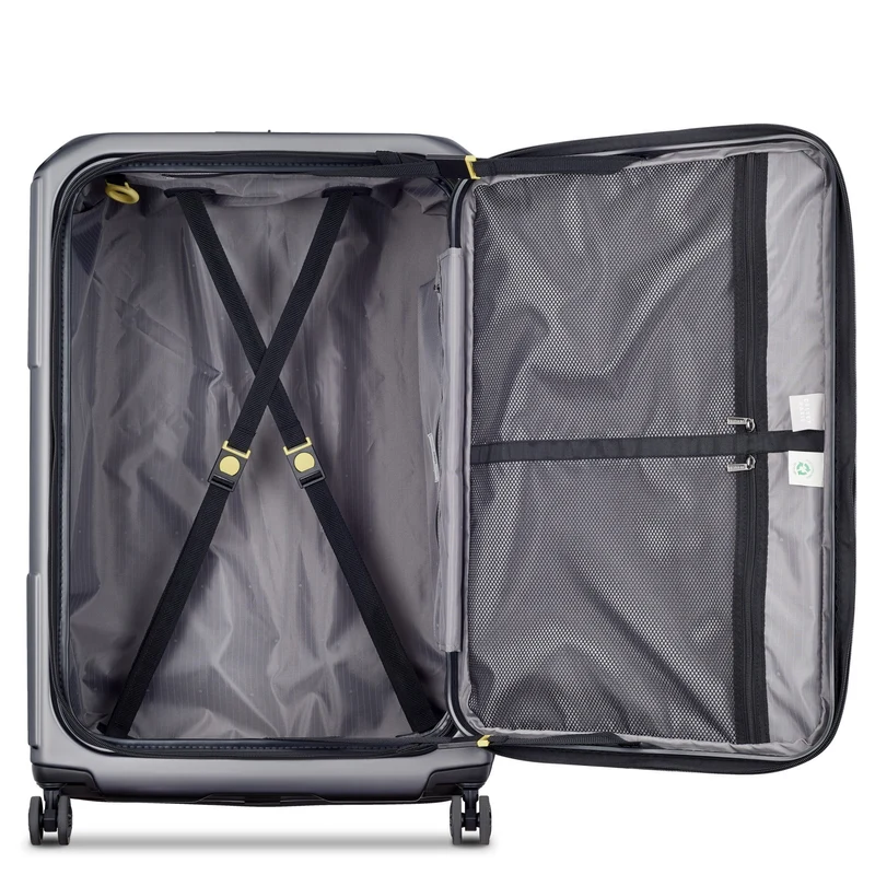 Delsey Paris Securitime - 4-Rollen-Trolley L 77 cm erw. (anthrazit)