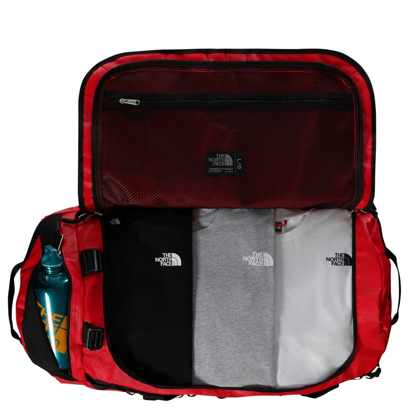 The North Face Base Camp Duffel L 95 - Reisetasche/Rucksack 70 cm (tnf red-tnf black-npf)