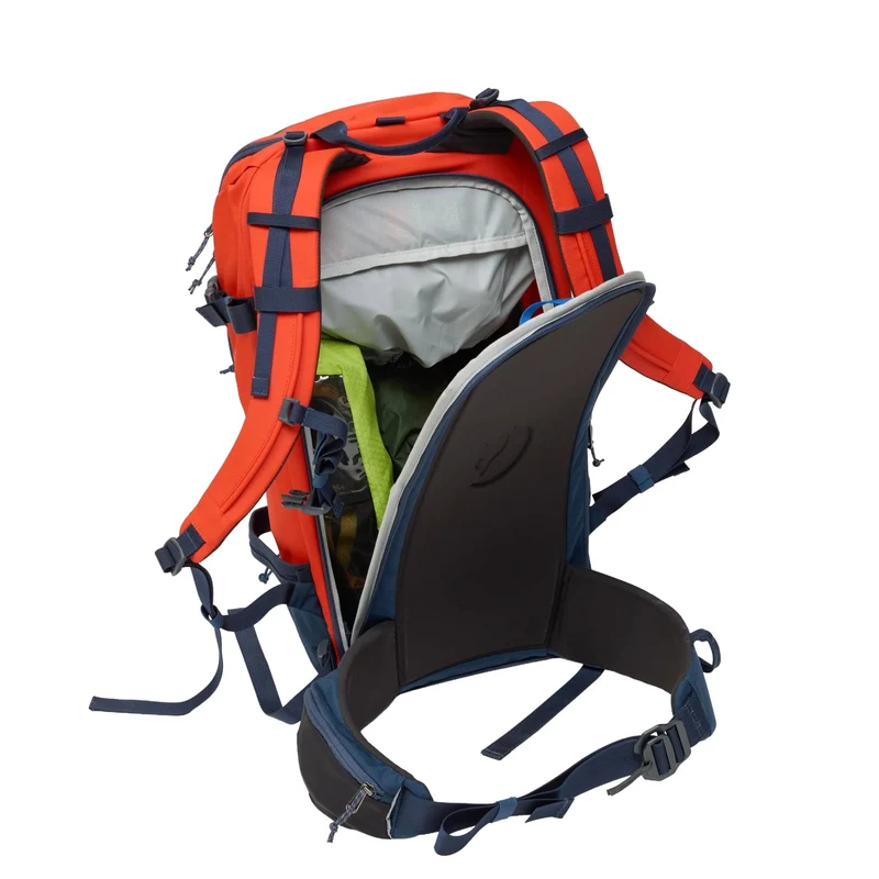 Fjällräven Bergtagen Touring 30 - Skirucksack (flame orange-mountain blue)