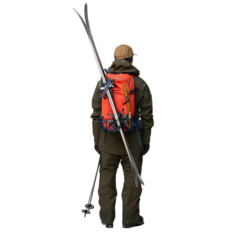 Fjällräven Bergtagen Touring 30 - Skirucksack (flame orange-mountain blue)