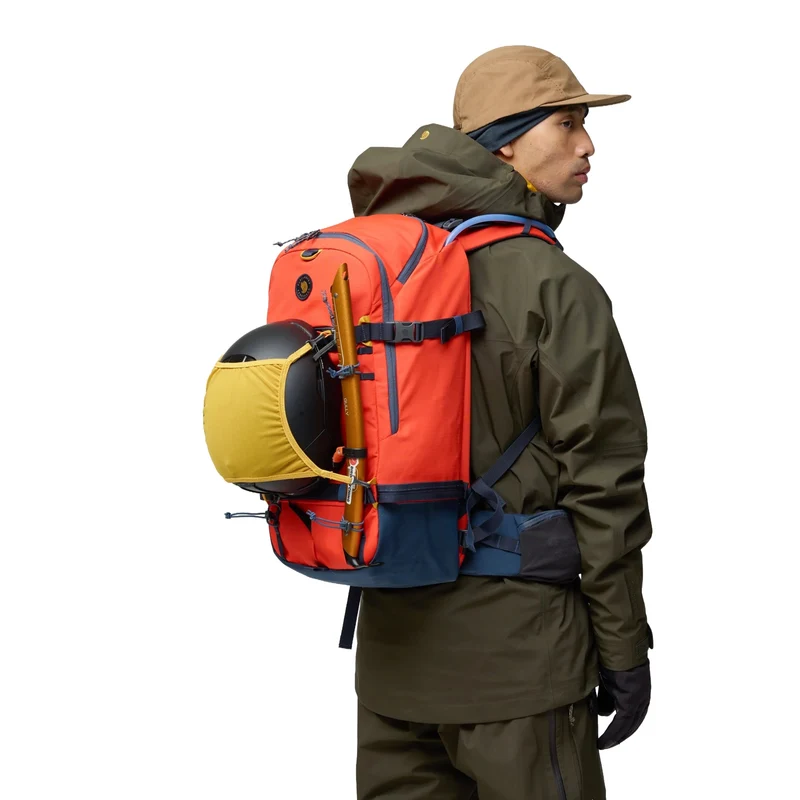 Fjällräven Bergtagen Touring 30 - Skirucksack (flame orange-mountain blue)