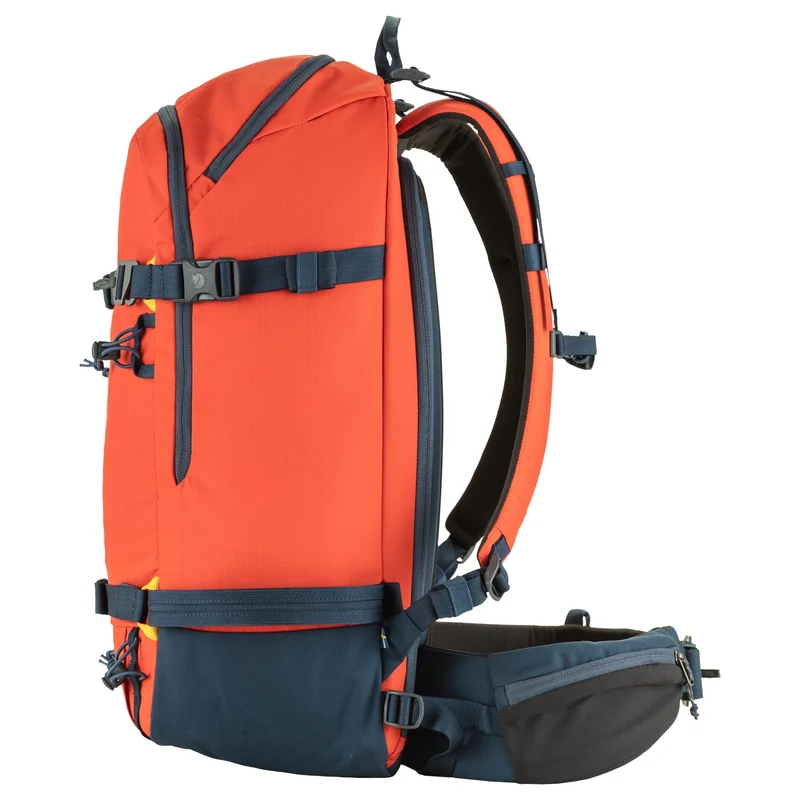 Fjällräven Bergtagen Touring 30 - Skirucksack (flame orange-mountain blue, M/L)