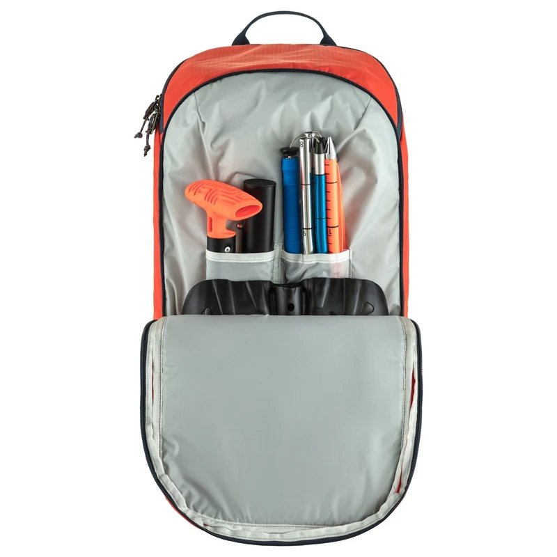 Fjällräven Bergtagen Touring 30 - Skirucksack (flame orange-mountain blue, M/L)