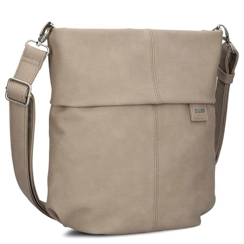 zwei Mademoiselle M90 - Umhängetasche 28 cm (nubuk-cappuccino)